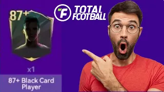 TOTAL FOOTBALL GAME - 2 “ FREE “ BLACK CARDS , LEVEL 87+ [ WHO IS ??? ]