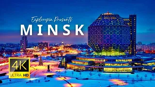 Minsk, Belarus 🇧🇾 in 4K ULTRA HD 60FPS Video by Drone