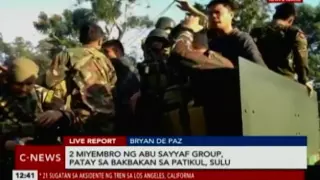 2 miyembro ng Abu Sayyaf group, patay sa bakbakan sa Patikul, Sulu