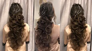 Hair Style Wedding! Текстурная Греческая Коса! Coadă Grecească Evening #hairstyle