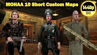 [Medal Of Honor Allied Assault (MOHAA) A Collection Of 10 Short Custom Maps] Mod Full Walkthrough