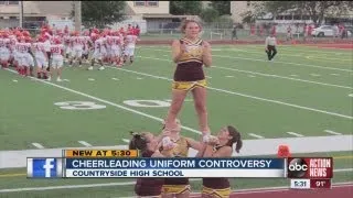 New uniform policy affects Countryside High cheerleaders' uniforms