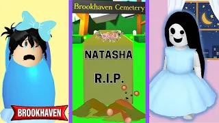 CICLO DE VIDA DA MENINA FANTASMA | Historinhas Brookhaven RP🏡 Roblox