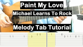 Paint My Love Guitar Lesson Melody Tab Tutorial Guitar Lessons for Beginners