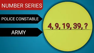 4,9,19,39,? number series, police constable, army exams #MathsMotivation