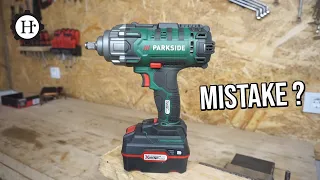 Parkside Impact Wrench PASSK 20 Li B2 - Unboxing & Test