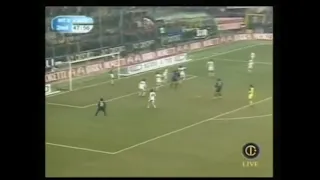 Alvaro Recoba amazing goal Inter 3-2 Sampdoria 2004