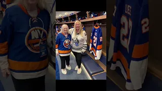 Behind the scenes at UBS Arena! Exclusive Islanders locker room tour - Season Ticket Holder event