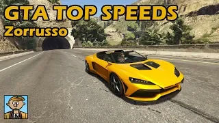 Fastest Supercars (Zorrusso) - GTA 5 Best Fully Upgraded Cars Top Speed Countdown