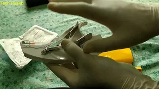 Stapler how to Use || Skin Stapler Procedure || Skin Stapling Technique