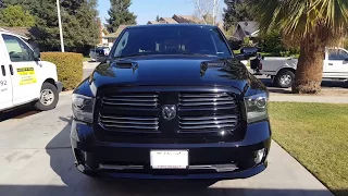 2014 Dodge Ram paint correction and ceramic auto coating