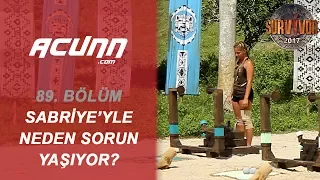 Berna, Sabriye ile neden sorun yaşadığına açıklık getirdi! | Bölüm 89 | Survivor 2017