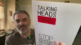 Talking Heads - "Stop Making Sense" new vinyl reissue. David Byrne still sounds pretty good!