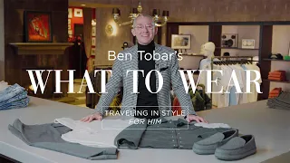 What to Wear with Ben Tobar: Traveling in Style for Him Edition (feat. Zegna, Brunello Cucinelli)