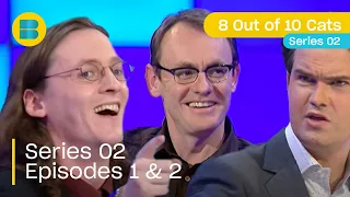 The World Leaders in Tutting | 8 Out of 10 Cats - S02 E01 & 02 - Full Episode | Banijay Comedy