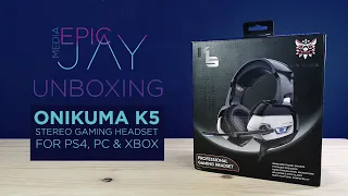 ONIKUMA K5 Stereo Gaming Headset - Get the Best Audio Experience! | #unboxing #unboxingvideo