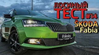 Лосиный ТЕСТ #14. SKODA Fabia 2020. Обзор авто