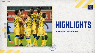 HIGHLIGHTS KAA Gent - STVV l 2022 - 2023 l STVV