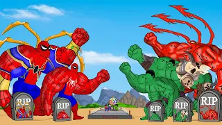 Rescue SUPERHEROES HULK Family & SPIDERMAN  : Returning from the Dead SECRET - FUNNY