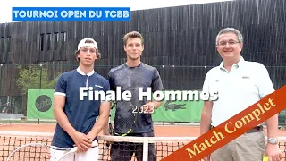 Open du TCBB :  Finale hommes  en entier...