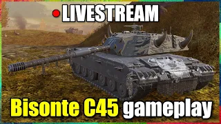 🔴 Bisonte C45 gameplay, první italská heavy | !400 !newvid ➤ !tg !yt2 !socials !godlike