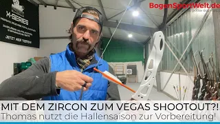 Auf nach Vegas?! Fazit & Ausblick aus dem ersten 18m Hallentraining mit dem Barebow Zircon