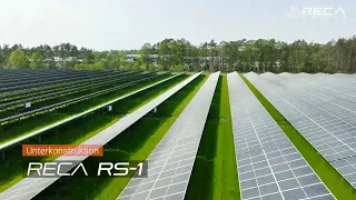 Freiflächen Solarpark Unterkonstruktion Reca Solar RS-1 Freiland PV Montagesysteme | Hankensbüttel