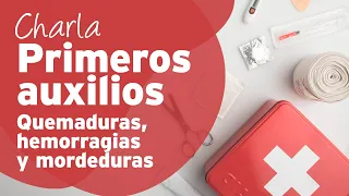 Primeros auxilios en quemaduras, hemorragias y mordeduras  | Clínica Alemana