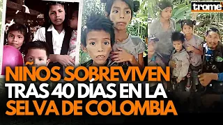 NIÑOS ENCONTRADOS EN GUAVIARE: La historia de SOBREVIVENCIA de 4 hermanitos perdidos en la selva
