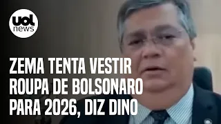 Zema tenta vestir roupa de Bolsonaro para 2026, diz Dino: 'Deplorável'