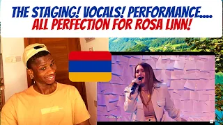 [EUROVISION 2022] | Rosa Linn - Snap - LIVE - Armenia 🇦🇲 - First Semi-Final (REACTION)