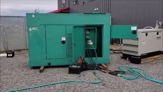 85 kW Cummins Natural Gas Generator Load Test