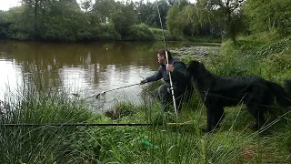 Mit Stellfischrute auf Hecht. Einfache Montage