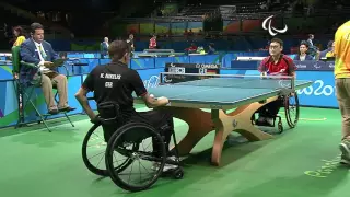 Table Tennis | GER vs KOR | Men's Singles - Class 1 | Rio 2016 Paralympic Games