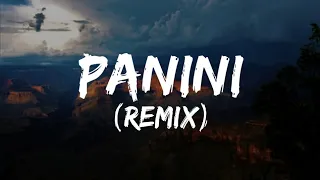 Lil Nas X & DaBaby -  Panini (Remix)(yrics video)