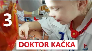 Doktor Kačka 3 🚑  OPERACE MOZKU👩🏾‍⚕️👨🏾‍⚕️| Testování hraček | Máma v Německu