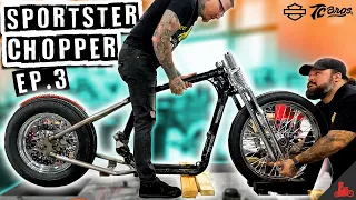 BUILDING A HARLEY-DAVIDSON SPORTSTER CHOPPER | PT 03