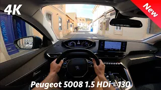 Peugeot 5008 2021 - POV test drive in 4K | 1.5 HDi - 130 HP, 8-speed automatic (pure driving)