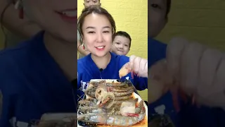 ASMR (COOKING & EATING) SPICY SEAFOOD#145