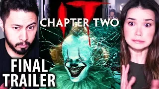 IT CHAPTER TWO | Final Trailer | Reaction | Stephen King | Jessica Chastain, James McCoy, Bill Hader