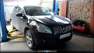 Замена мотора печки на Nissan Qashqai 2,0 4WD Ниссан Кашкай 2008