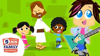 Jesus is My Best Friend (Preschool Bible Song) - 5 Min Family Devotional | Bible Songs for Toddlers