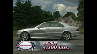 Motorweek 2004 Mercedes-Benz CLK55 AMG and S55 AMG Road Test