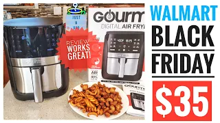 Walmart Black Friday Gourmia 6 Qt air Fryer for $35  REVIEW    I LOVE IT!!!!