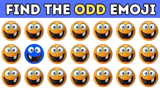 Find the Odd Emoji | Emoji Challenges | Test Your Eyes - 49