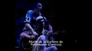 I WISH by Stevie Wonder ( one guitar four hands) Antonio Forcione & Neil Stacey having fun
