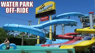 Wild Waves Water Park Off-Ride Footage, Washington | Non-Copyright