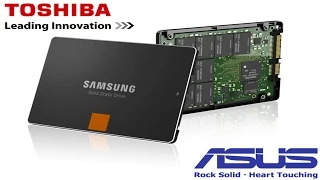 Asus vs Toshiba laptop with SSD Samsung 840 Pro 25