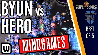 Starcraft 2: PROXY MINDGAMES - Byun (Terran) vs herO (Protoss)