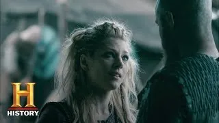 Vikings: Ragnar Tells Lagertha Not to Fight (Season 4, Episode 7) | History